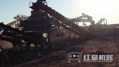 河卵石制砂機(jī)現(xiàn)場(chǎng)視頻