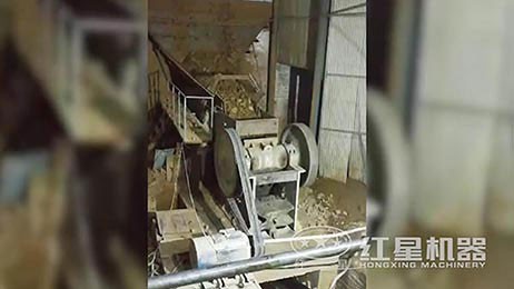 時產(chǎn)150t河卵石破碎線